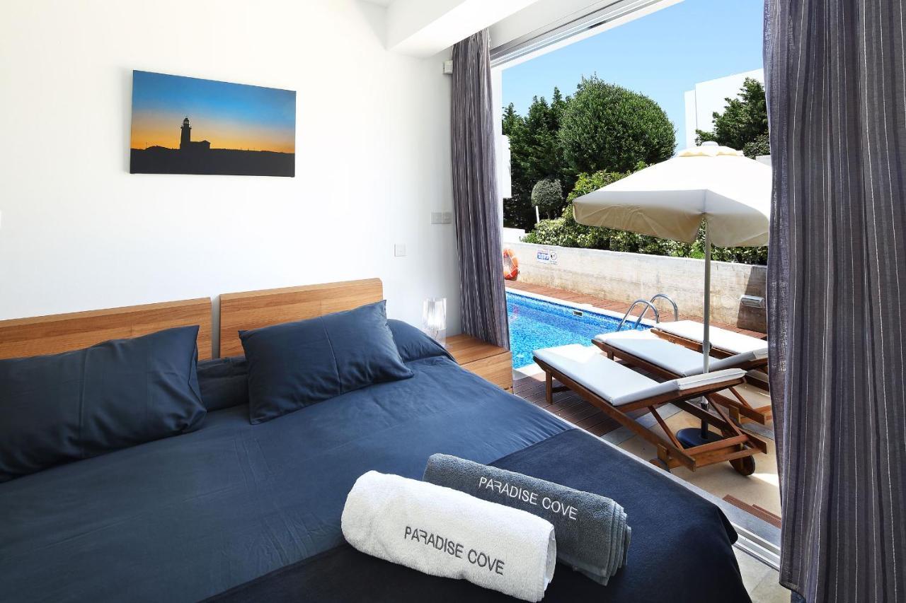 Paradise Cove Luxurious Beach Villas Paphos Esterno foto